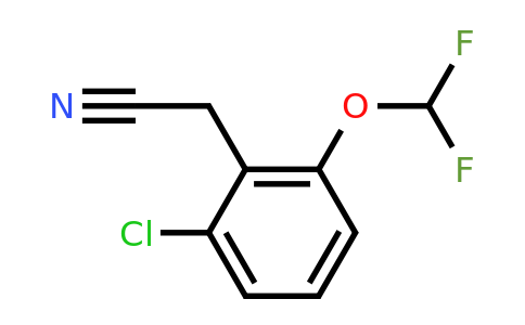 1805954-95-3 | 2-Chloro-6-(difluoromethoxy)phenylacetonitrile