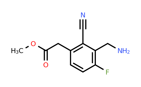 1805961-80-1 | Methyl 3-aminomethyl-2-cyano-4-fluorophenylacetate