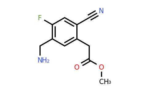 1805961-83-4 | Methyl 5-aminomethyl-2-cyano-4-fluorophenylacetate