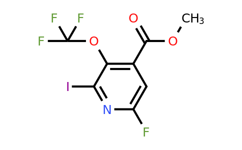 Methyl 6-fluoro-2-iodo-3-(trifluoromethoxy)pyridine-4-carboxylate