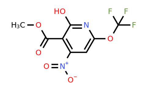 1805969-56-5 | Methyl 2-hydroxy-4-nitro-6-(trifluoromethoxy)pyridine-3-carboxylate