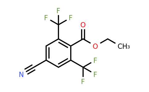 1805972-59-1 | Ethyl 2,6-bis(trifluoromethyl)-4-cyanobenzoate