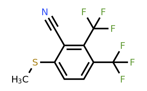 1805972-93-3 | 3,4-Bis(trifluoromethyl)-2-cyanothioanisole