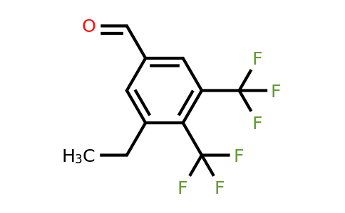 1805973-14-1 | 3,4-Bis(trifluoromethyl)-5-ethylbenzaldehyde