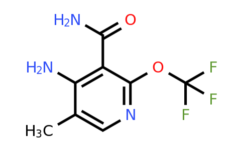 4-Amino-5-methyl-2-(trifluoromethoxy)pyridine-3-carboxamide