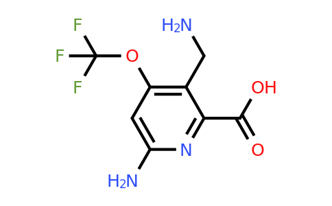 1805978-73-7 | 6-Amino-3-(aminomethyl)-4-(trifluoromethoxy)pyridine-2-carboxylic acid