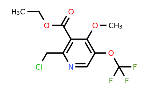 1805991-46-1 | Ethyl 2-(chloromethyl)-4-methoxy-5-(trifluoromethoxy)pyridine-3-carboxylate