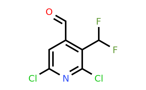 2,6-Dichloro-3-(difluoromethyl)pyridine-4-carboxaldehyde
