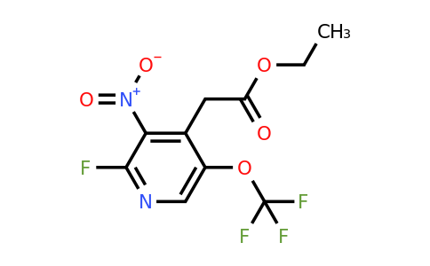 1806003-16-6 | Ethyl 2-fluoro-3-nitro-5-(trifluoromethoxy)pyridine-4-acetate