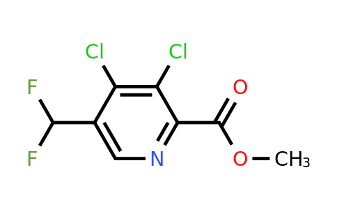 Methyl 3,4-dichloro-5-(difluoromethyl)pyridine-2-carboxylate