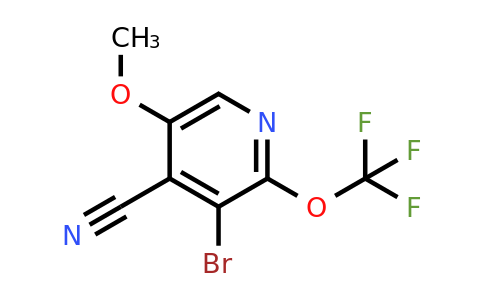 3-Bromo-4-cyano-5-methoxy-2-(trifluoromethoxy)pyridine