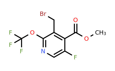 1806014-64-1 | Methyl 3-(bromomethyl)-5-fluoro-2-(trifluoromethoxy)pyridine-4-carboxylate
