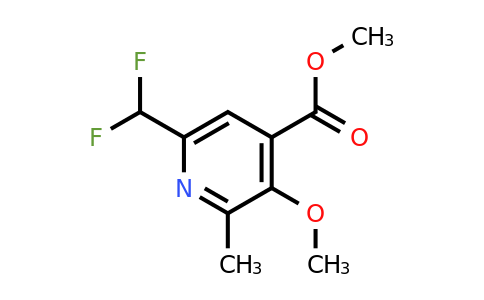 1806034-16-1 | Methyl 6-(difluoromethyl)-3-methoxy-2-methylpyridine-4-carboxylate