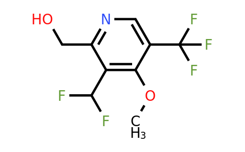 3-(Difluoromethyl)-4-methoxy-5-(trifluoromethyl)pyridine-2-methanol