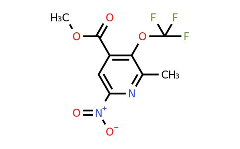 1806039-09-7 | Methyl 2-methyl-6-nitro-3-(trifluoromethoxy)pyridine-4-carboxylate