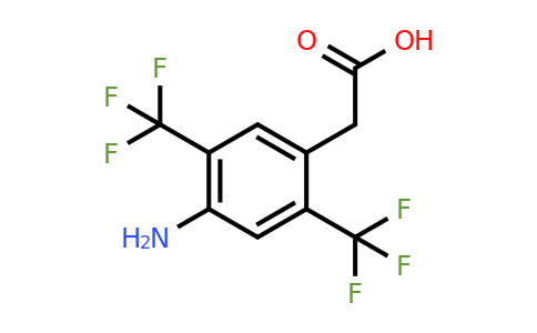 1806039-87-1 | 4-Amino-2,5-bis(trifluoromethyl)phenylacetic acid