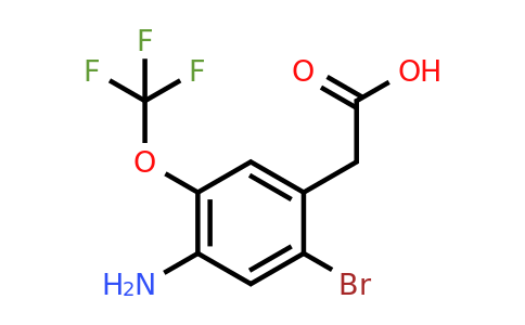 1806043-42-4 | 4-Amino-2-bromo-5-(trifluoromethoxy)phenylacetic acid