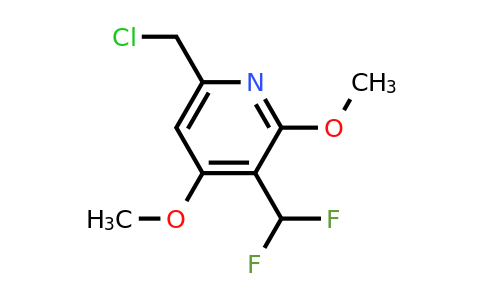 1806044-02-9 | 6-(Chloromethyl)-3-(difluoromethyl)-2,4-dimethoxypyridine