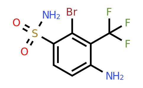1806044-87-0 | 4-Amino-2-bromo-3-(trifluoromethyl)benzenesulfonamide