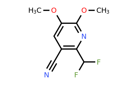 1806045-82-8 | 5-Cyano-6-(difluoromethyl)-2,3-dimethoxypyridine
