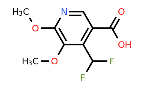 1806046-27-4 | 4-(Difluoromethyl)-2,3-dimethoxypyridine-5-carboxylic acid