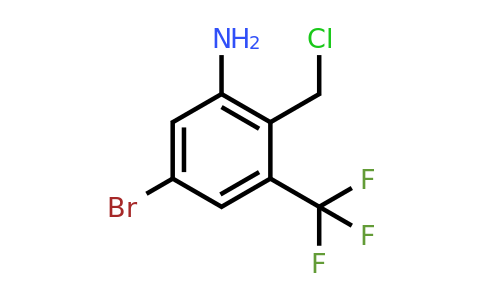2-Amino-4-bromo-6-(trifluoromethyl)benzyl chloride