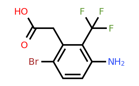 1806046-95-6 | 3-Amino-6-bromo-2-(trifluoromethyl)phenylacetic acid