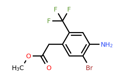 1806047-09-5 | Methyl 4-amino-5-bromo-2-(trifluoromethyl)phenylacetate
