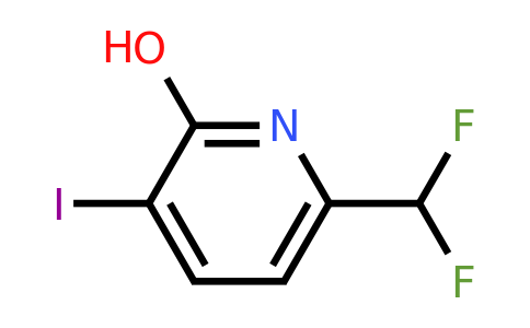 6-(Difluoromethyl)-3-iodo-2-hydroxypyridine