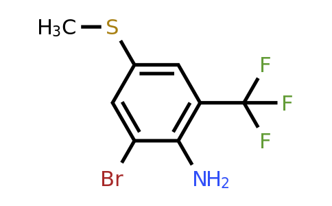 1806047-61-9 | 4-Amino-3-bromo-5-(trifluoromethyl)thioanisole