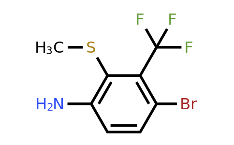 1806047-67-5 | 6-Amino-3-bromo-2-(trifluoromethyl)thioanisole