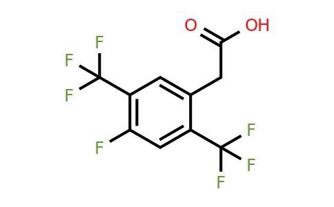1806050-59-8 | 2,5-Bis(trifluoromethyl)-4-fluorophenylacetic acid