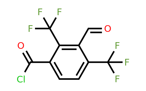 1806051-48-8 | 2,4-Bis(trifluoromethyl)-3-formylbenzoyl chloride