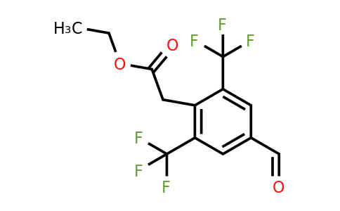 1806051-77-3 | Ethyl 2,6-bis(trifluoromethyl)-4-formylphenylacetate