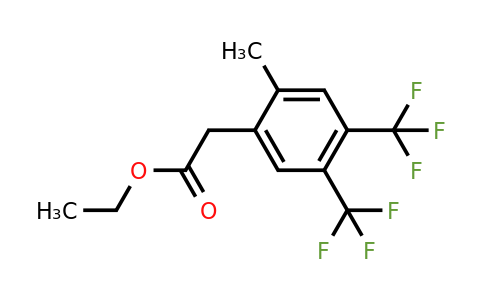 1806052-88-9 | Ethyl 4,5-bis(trifluoromethyl)-2-methylphenylacetate