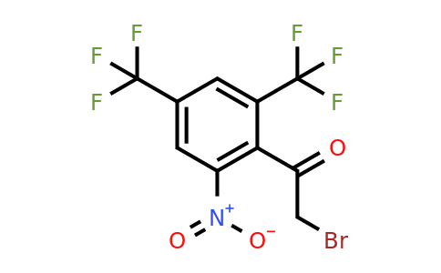 1806054-62-5 | 2',4'-Bis(trifluoromethyl)-6'-nitrophenacyl bromide