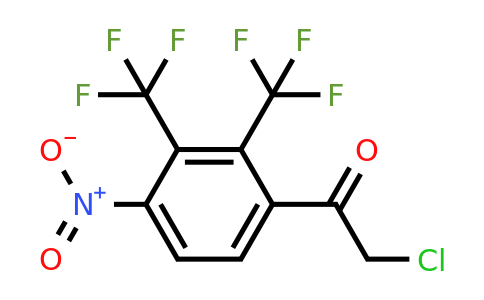 1806054-71-6 | 2',3'-Bis(trifluoromethyl)-4'-nitrophenacyl chloride
