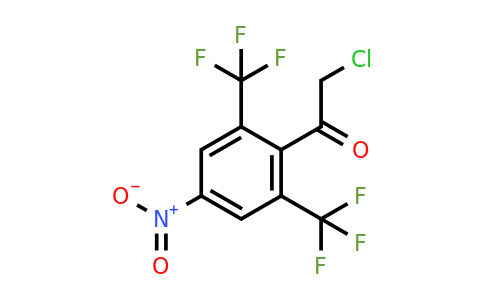 1806054-73-8 | 2',6'-Bis(trifluoromethyl)-4'-nitrophenacyl chloride