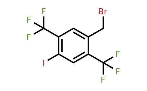 1806054-75-0 | 2,5-Bis(trifluoromethyl)-4-iodobenzyl bromide