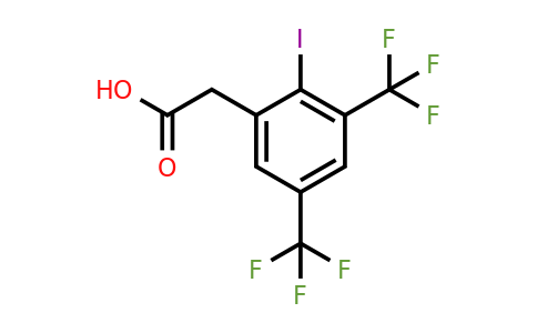 1806055-16-2 | 3,5-Bis(trifluoromethyl)-2-iodophenylacetic acid