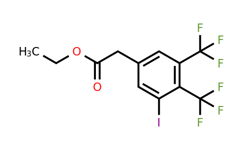 1806055-31-1 | Ethyl 3,4-bis(trifluoromethyl)-5-iodophenylacetate