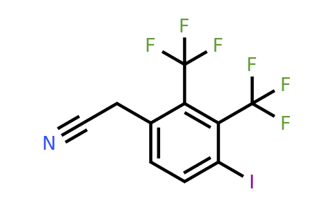 1806055-51-5 | 2,3-Bis(trifluoromethyl)-4-iodophenylacetonitrile