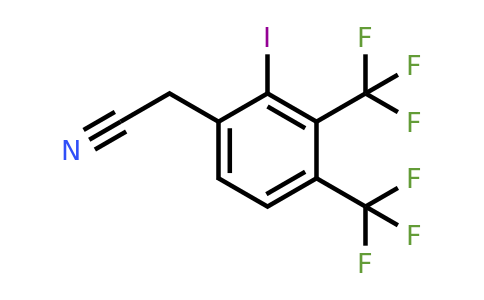 1806055-71-9 | 3,4-Bis(trifluoromethyl)-2-iodophenylacetonitrile