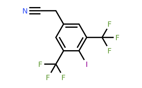 1806055-78-6 | 3,5-Bis(trifluoromethyl)-4-iodophenylacetonitrile