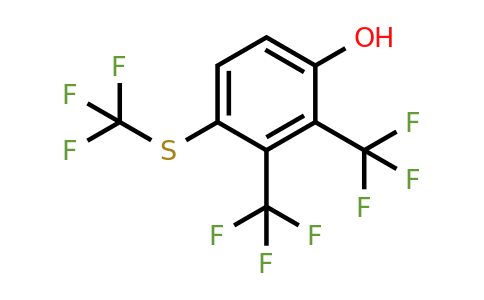 1806055-83-3 | 2,3-Bis(trifluoromethyl)-4-(trifluoromethylthio)phenol