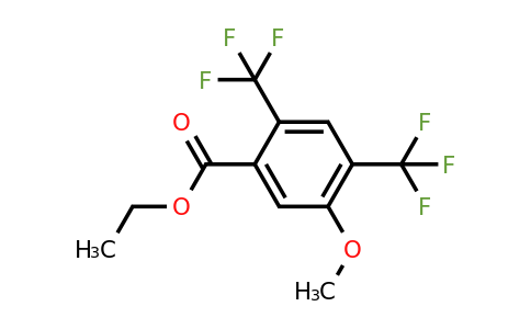 1806056-16-5 | Ethyl 2,4-bis(trifluoromethyl)-5-methoxybenzoate