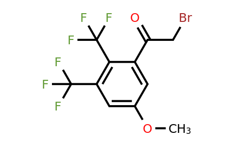 1806056-67-6 | 2',3'-Bis(trifluoromethyl)-5'-methoxyphenacyl bromide