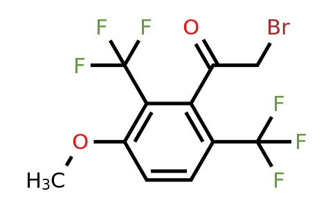 1806056-73-4 | 2',6'-Bis(trifluoromethyl)-3'-methoxyphenacyl bromide