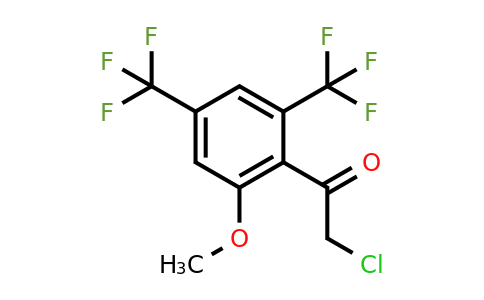 1806056-88-1 | 2',4'-Bis(trifluoromethyl)-6'-methoxyphenacyl chloride