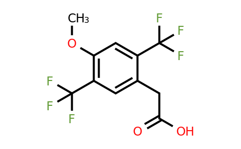 1806057-15-7 | 2,5-Bis(trifluoromethyl)-4-methoxyphenylacetic acid